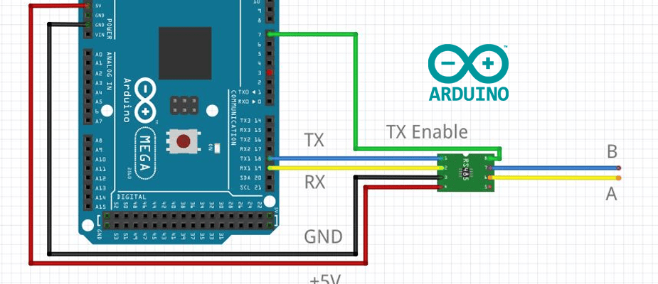 Arduino датчик modbus